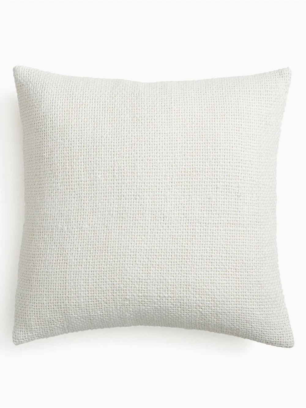 WEST ELM 20” Two Tone Chunky Linen Pillow Cover NWT